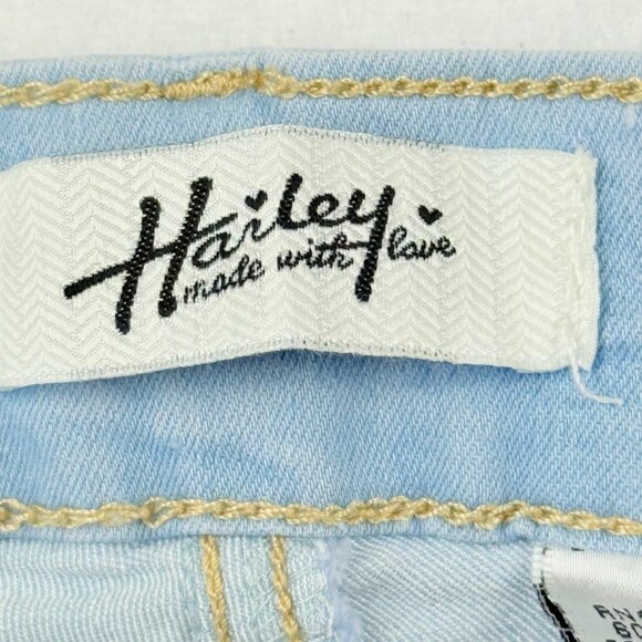 Hailey Womens CoolTech Thin Fabric Light Blue Stretch Denim Jeans Plus Sz 22 NWT - Picture 7 of 12